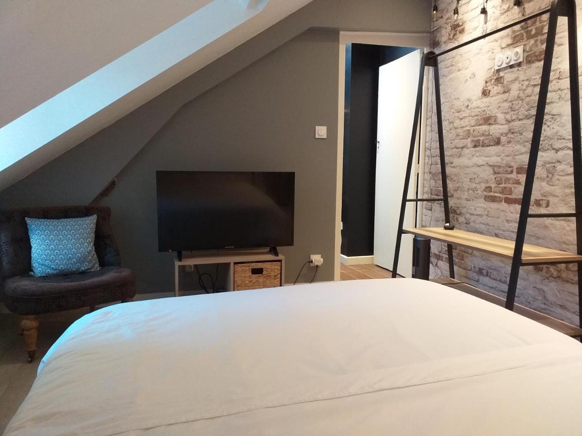 Les Volets Bleus - Deux Appartements Et Un Studio, Jardin Bourges Exterior foto
