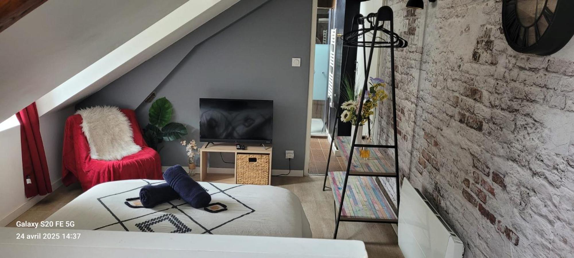 Les Volets Bleus - Deux Appartements Et Un Studio, Jardin Bourges Exterior foto